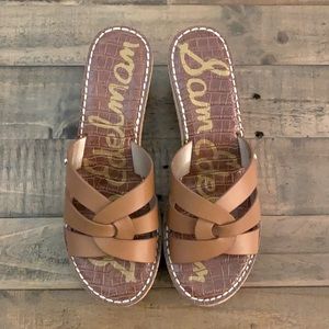 Sam Edelman Cork Wedges NWOT